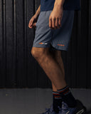 Pallacorda Men's Padel Essential Court Performance Shorts in Blue Side View