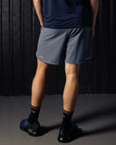 Pallacorda Men's Padel Essential Court Performance Shorts in Blue Back View