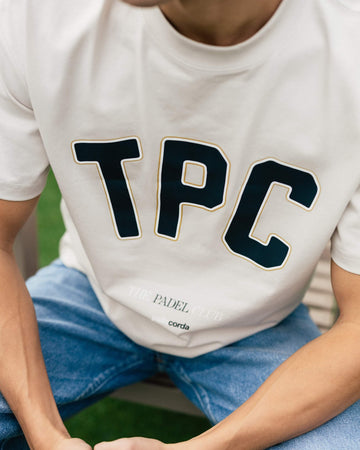 TPC x Pallacorda Varsity T-Shirt - Beige