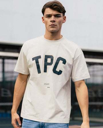 TPC x Pallacorda Varsity T-Shirt - Beige