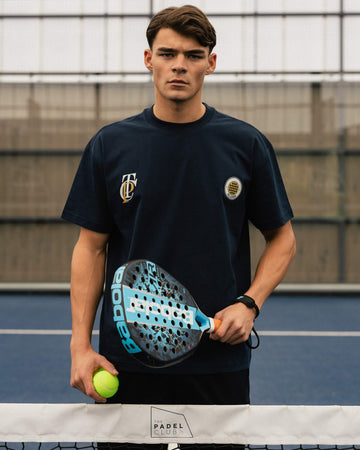 TPC x Pallacorda Lockup T-Shirt - Navy
