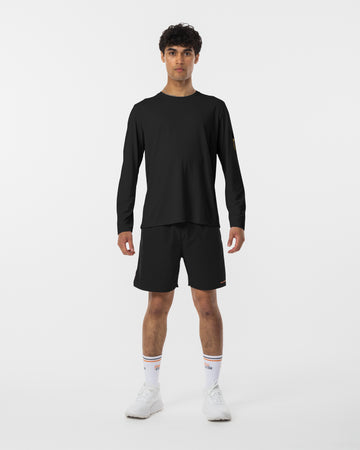 Long Sleeve Performance T-shirt - Black
