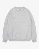 Oversized Sweat Top - Grey