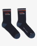 Court Crew Socks - Navy - Pallacorda