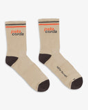 Court Crew Socks - Stone - Pallacorda