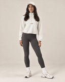 Court Half Zip Top - Ivory - Pallacorda