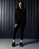 Essential Long Sleeve T-Shirt - Black - Pallacorda