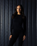 Essential Long Sleeve T-Shirt - Black - Pallacorda