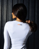 Essential Long Sleeve T-Shirt - White - Pallacorda