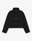 Half Zip Windbreaker - Black - Pallacorda