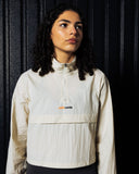 Half Zip Windbreaker - Ivory - Pallacorda
