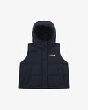 Hooded Puffer Gilet - Navy - Pallacorda