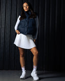 Hooded Puffer Gilet - Navy - Pallacorda