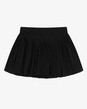 Pleated Court Skort - Black - Pallacorda