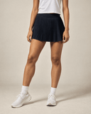Pleated Court Skort - Grey - Pallacorda