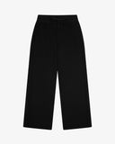 Straight Leg Sweatpants - Black - Pallacorda