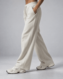 Straight Leg Sweatpants - Ivory - Pallacorda