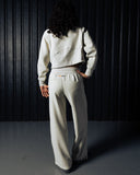 Straight Leg Sweatpants - Ivory - Pallacorda