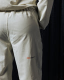 Waffle Knit Track Pants - Ivory - Pallacorda