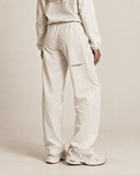 Waffle Knit Track Pants - Ivory - Pallacorda